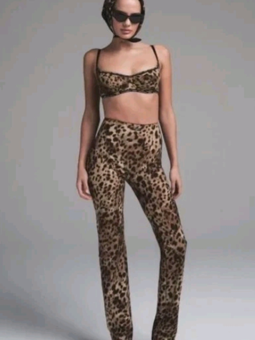 Dolce And Gabbana X Skims Cotton Rib Pants Size Medium